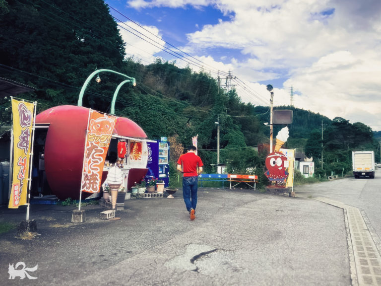 道路沿いの美味いたこ焼き屋