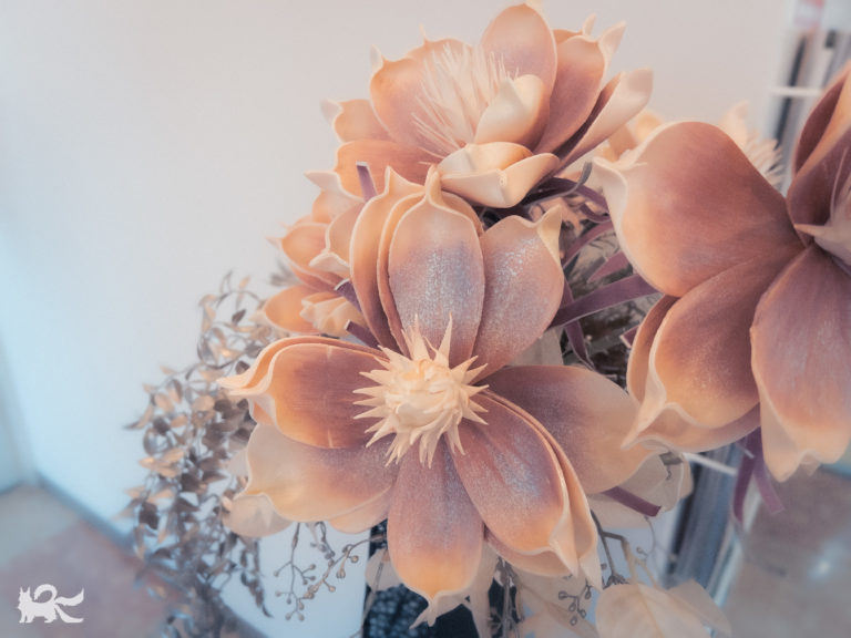 すごく綺麗だと思ったソラの木の造花